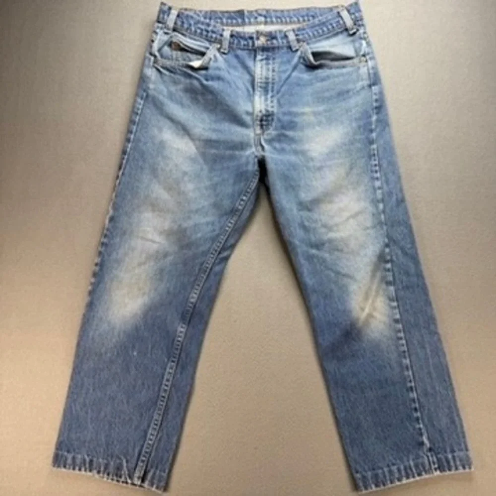 Vintage Levis 505 Jeans Mens 34x30‎ (Fits 32x24) Orange Tab Vintage USA